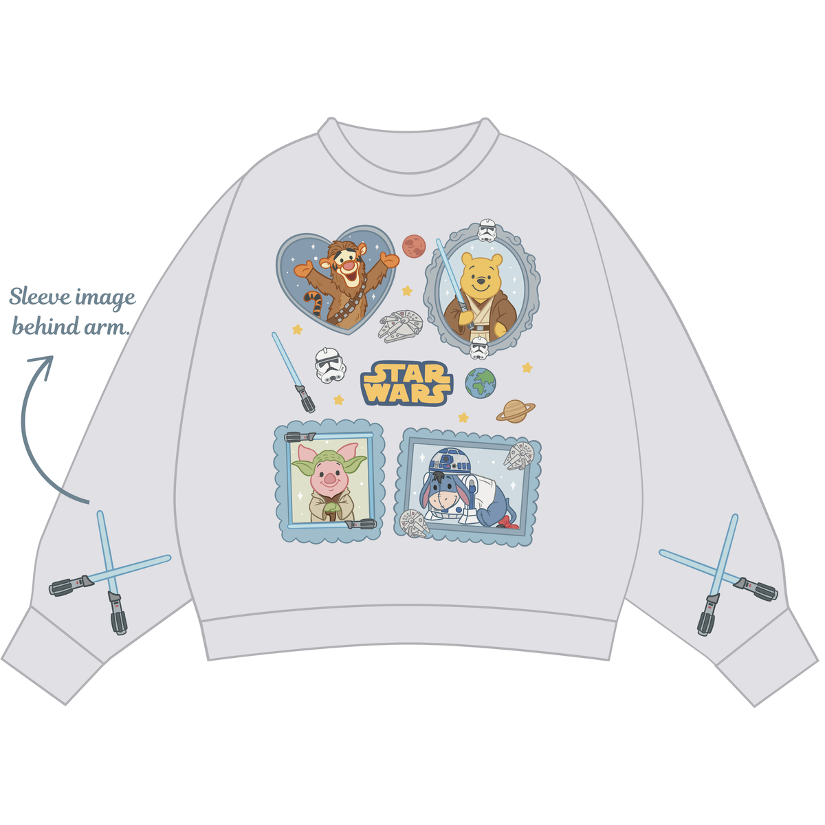 GALAXY CREW NECK (WITH SLEEVE)