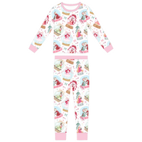 CHRISTMAS GIRLS PAJAMA SET (DUE TO SHIP MID NOV)