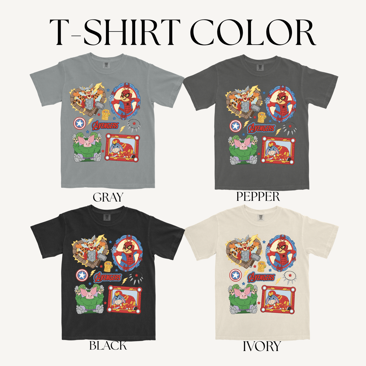 HERO FRAMES ADULT T-SHIRT