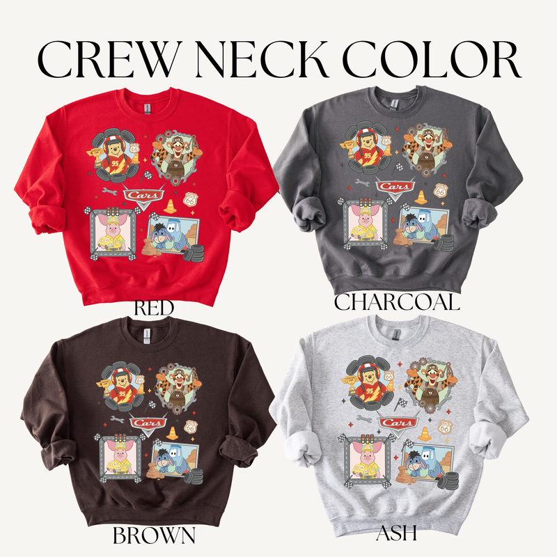 CARS CREW NECK