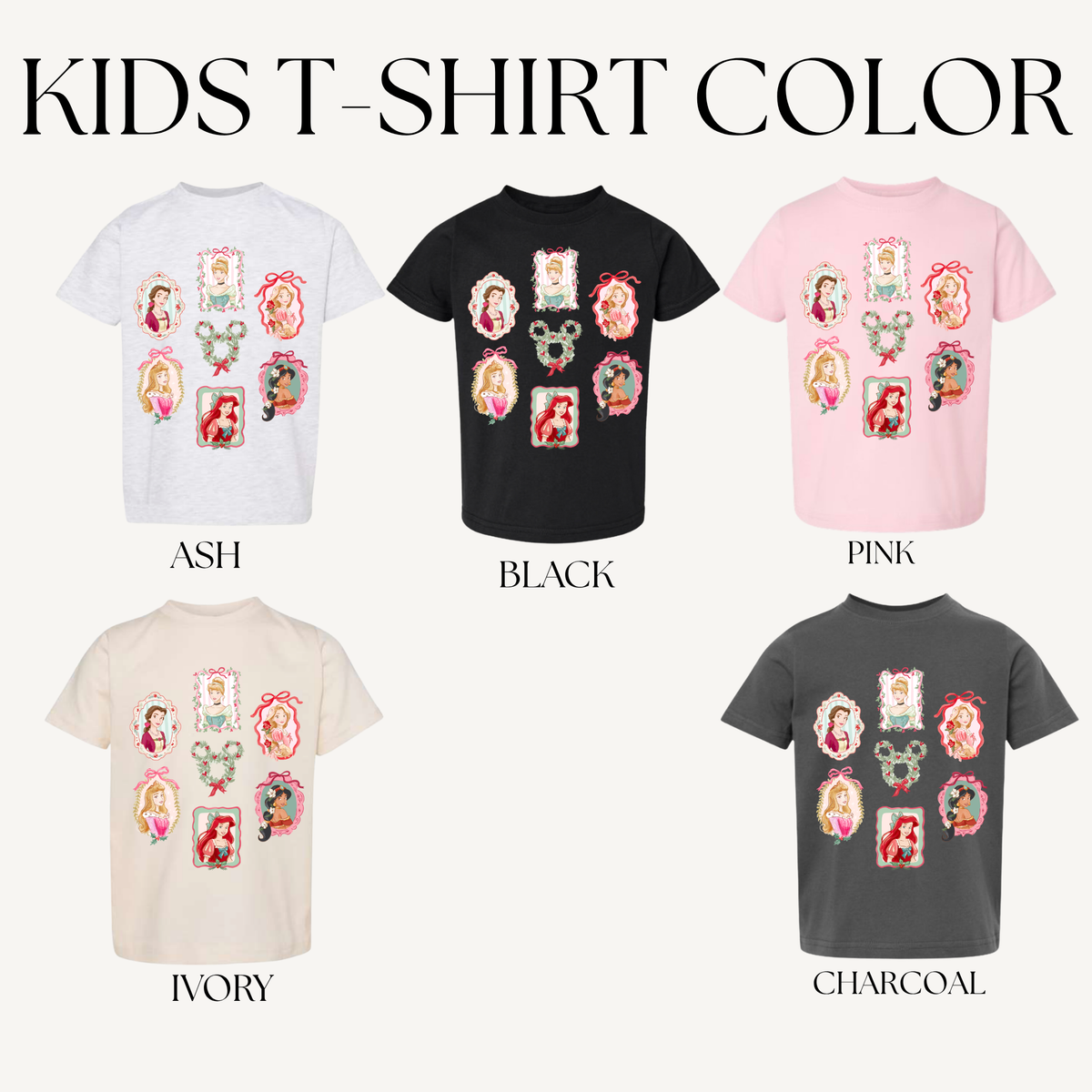 CHRISTMAS GIRLS KIDS T-SHIRT