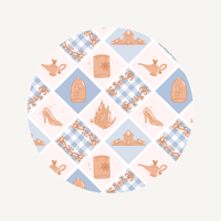 WHIMSICAL ADULT WAFFLE SET