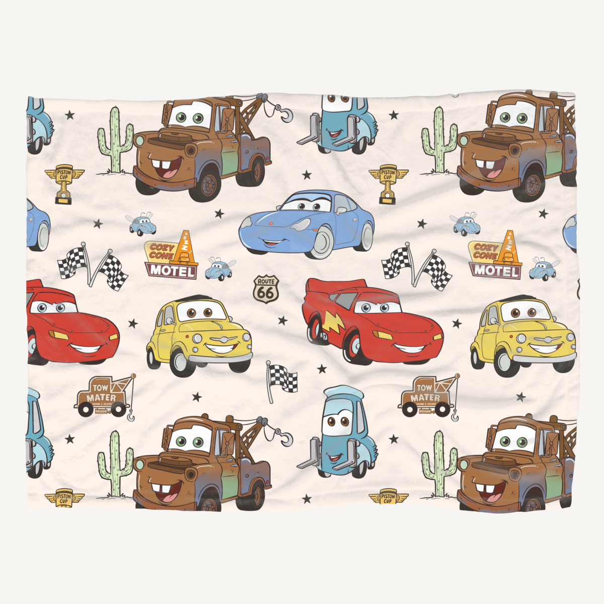 CLASSIC CARS BLANKET (READY TO SHIP)