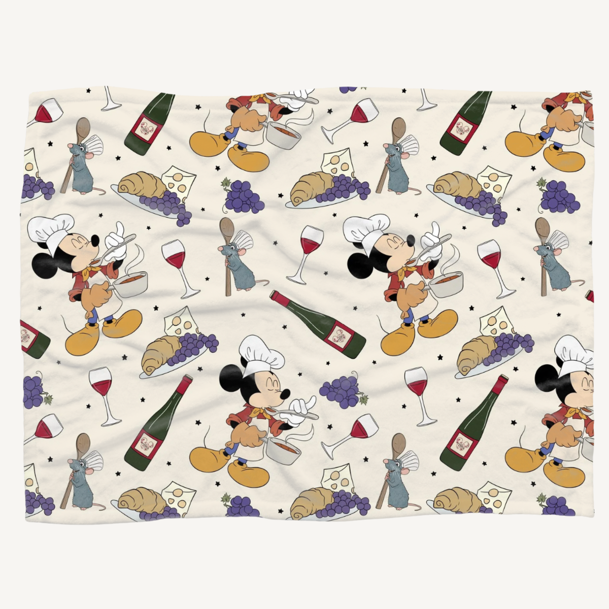 CHEF MOUSE BLANKET (PRE-ORDER TAT 4/5 WEEKS)