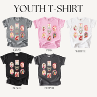 CHRISTMAS GIRLS YOUTH T-SHIRT