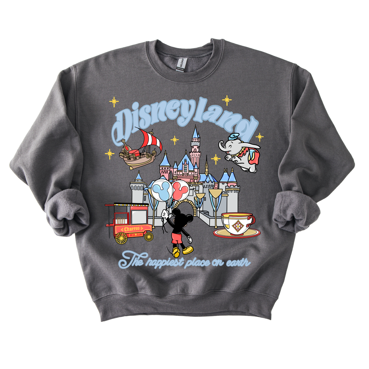 BLUE CASTLE ADULT CREW NECK
