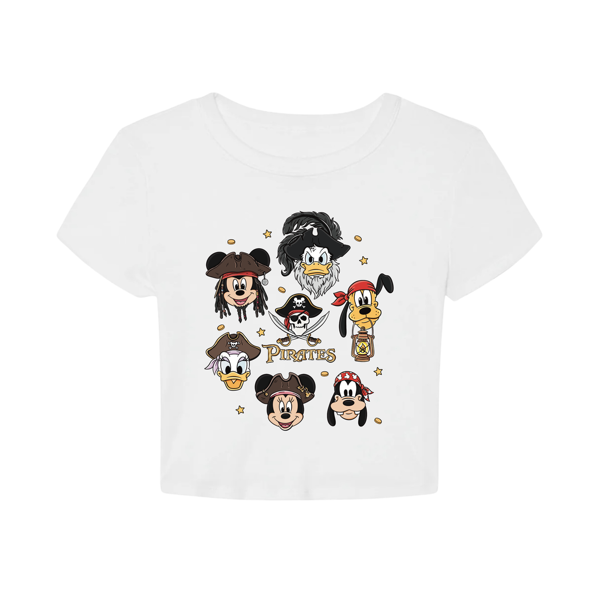 INSPIRED PIRATES ADULT BABY TEE