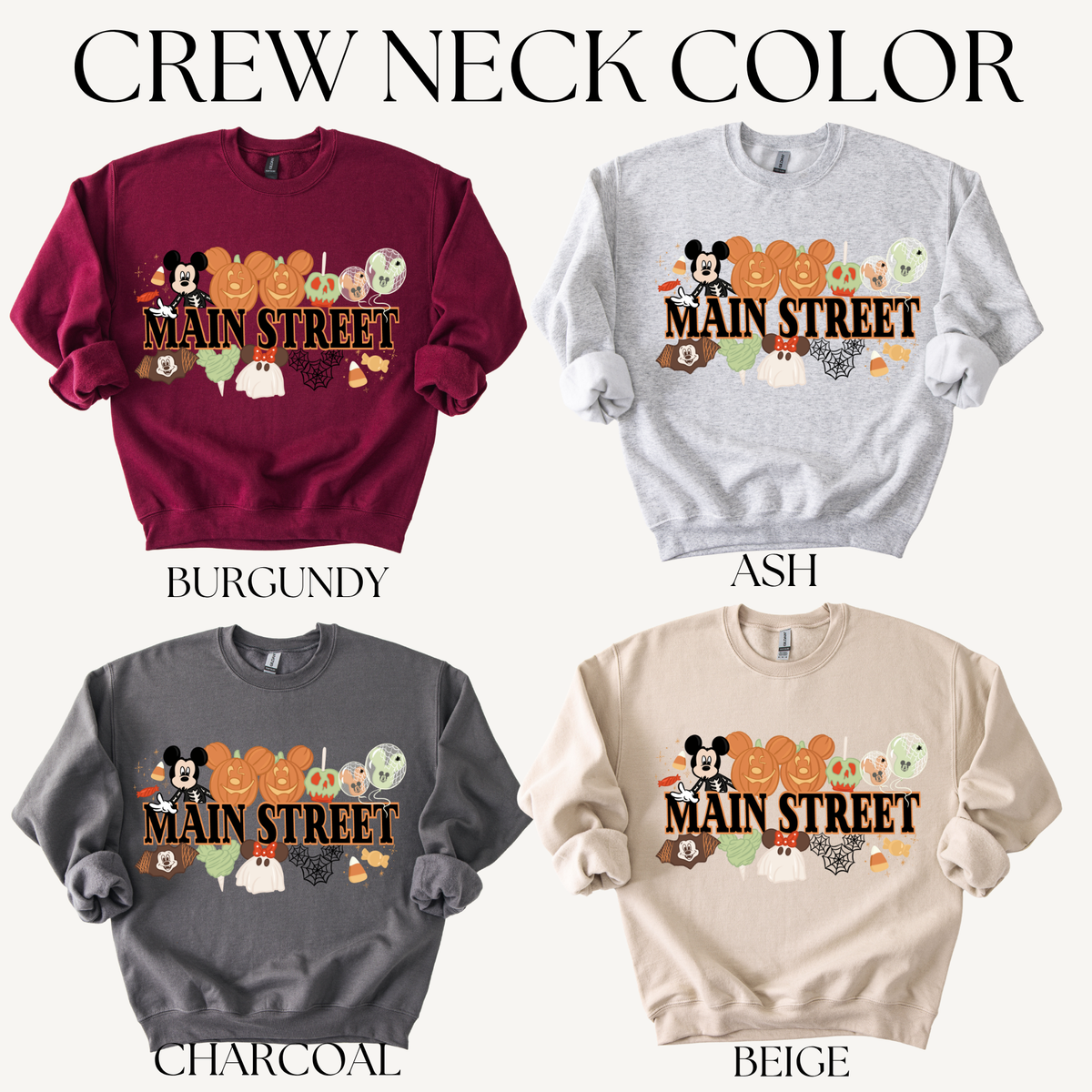 SPOOKY-MAIN CREWNECK
