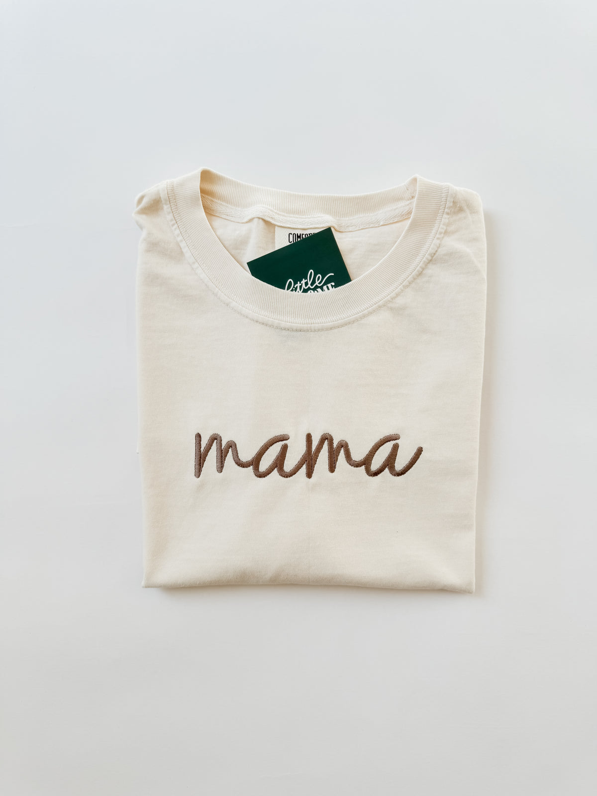 MAMA EMBROIDERED T-SHIRT