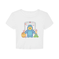 BOO FLOWER ADULT BABY TEE
