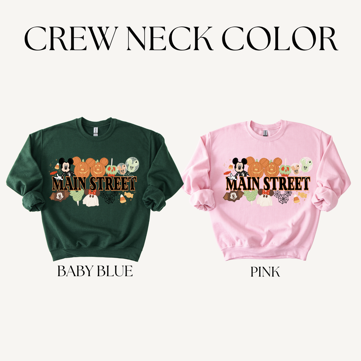 SPOOKY-MAIN CREWNECK