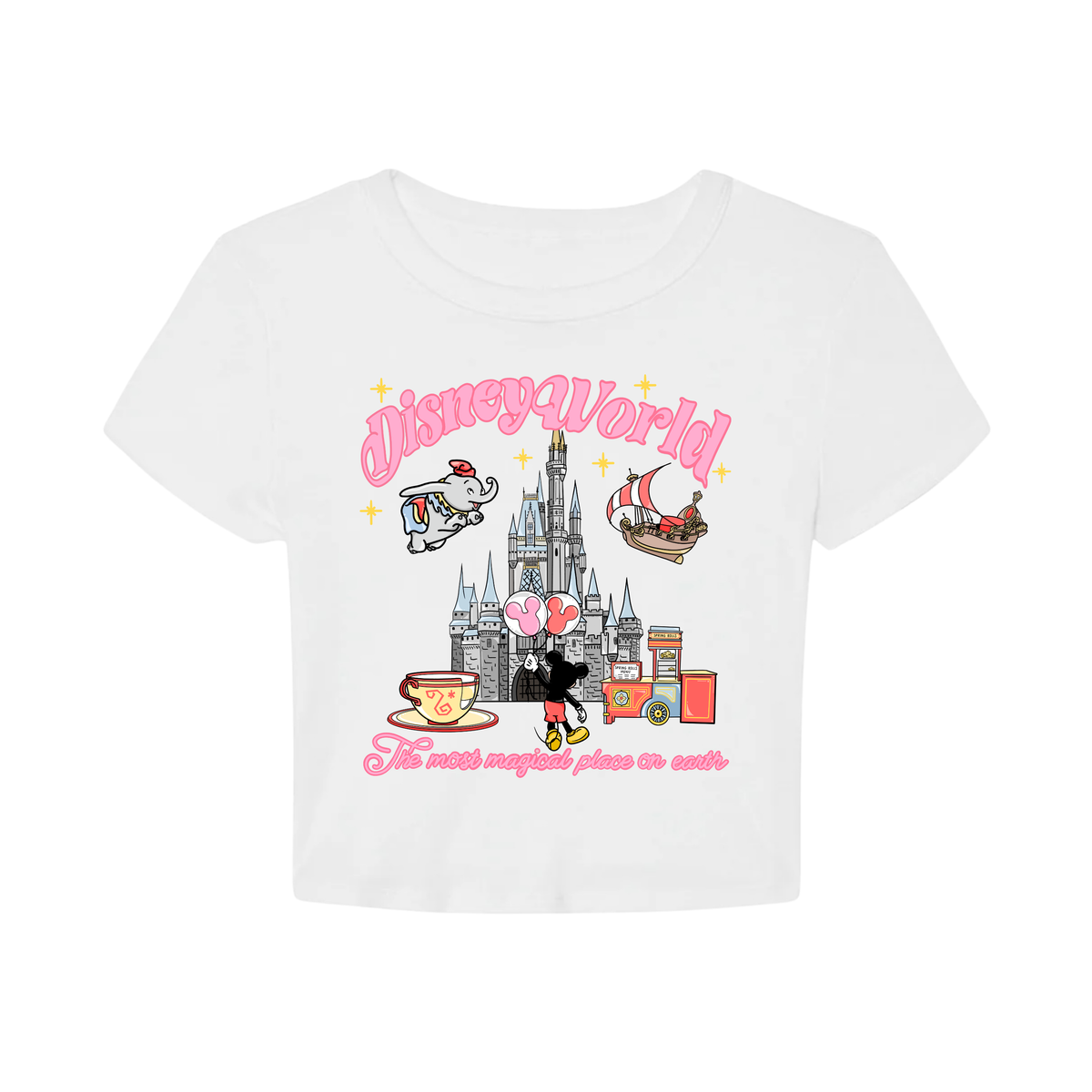 WORLD CASTLE ADULT BABY TEE