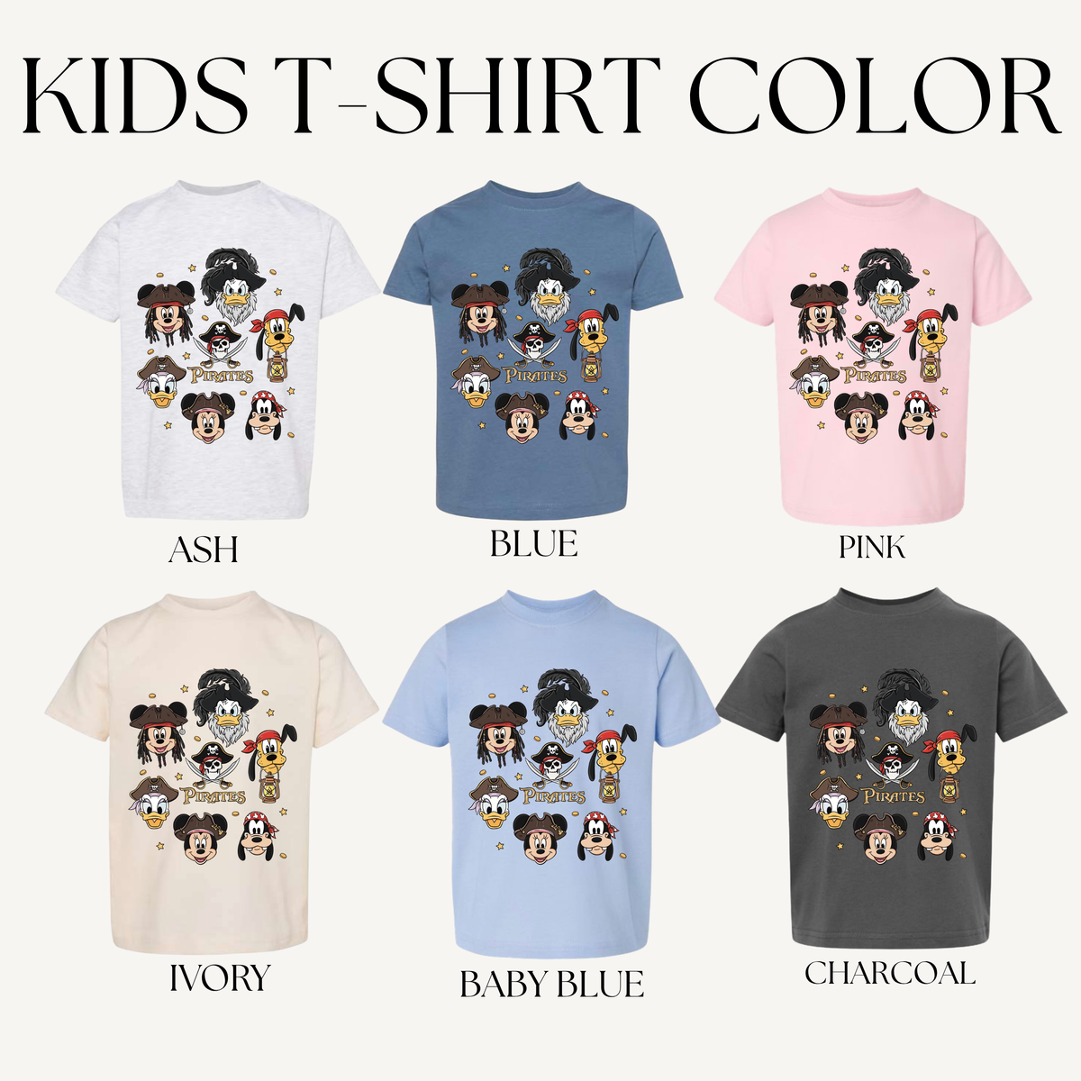INSPIRED PIRATES KIDS T-SHIRT