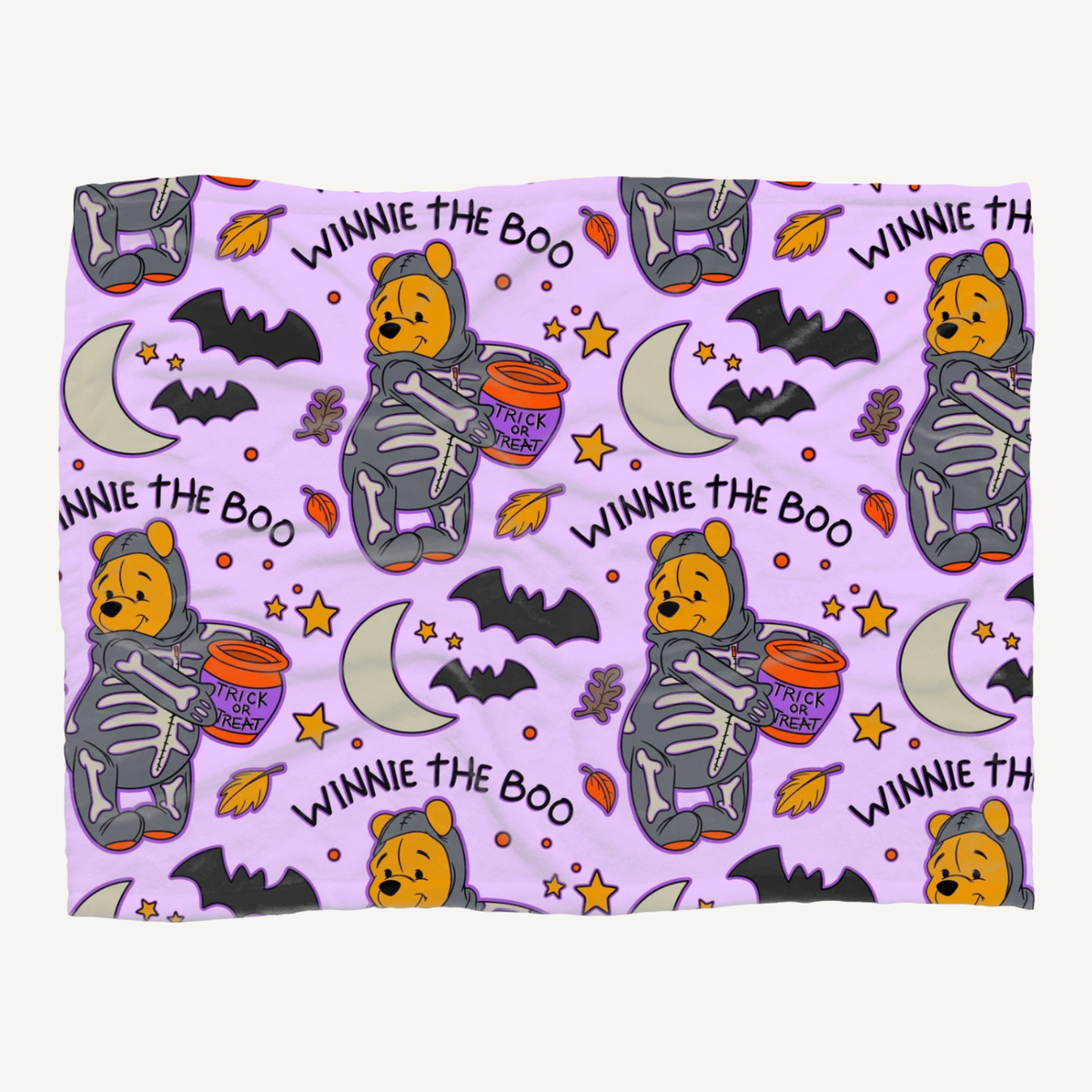 PURPLE BOO BLANKET (PRE-ORDER TAT 4/5 WEEKS)