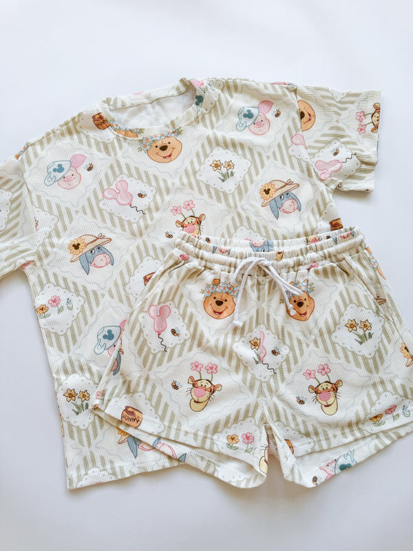HONEY FLOWER ADULT WAFFLE SET ( PRE-ORDER* EST TO SHIP MID JUNE)