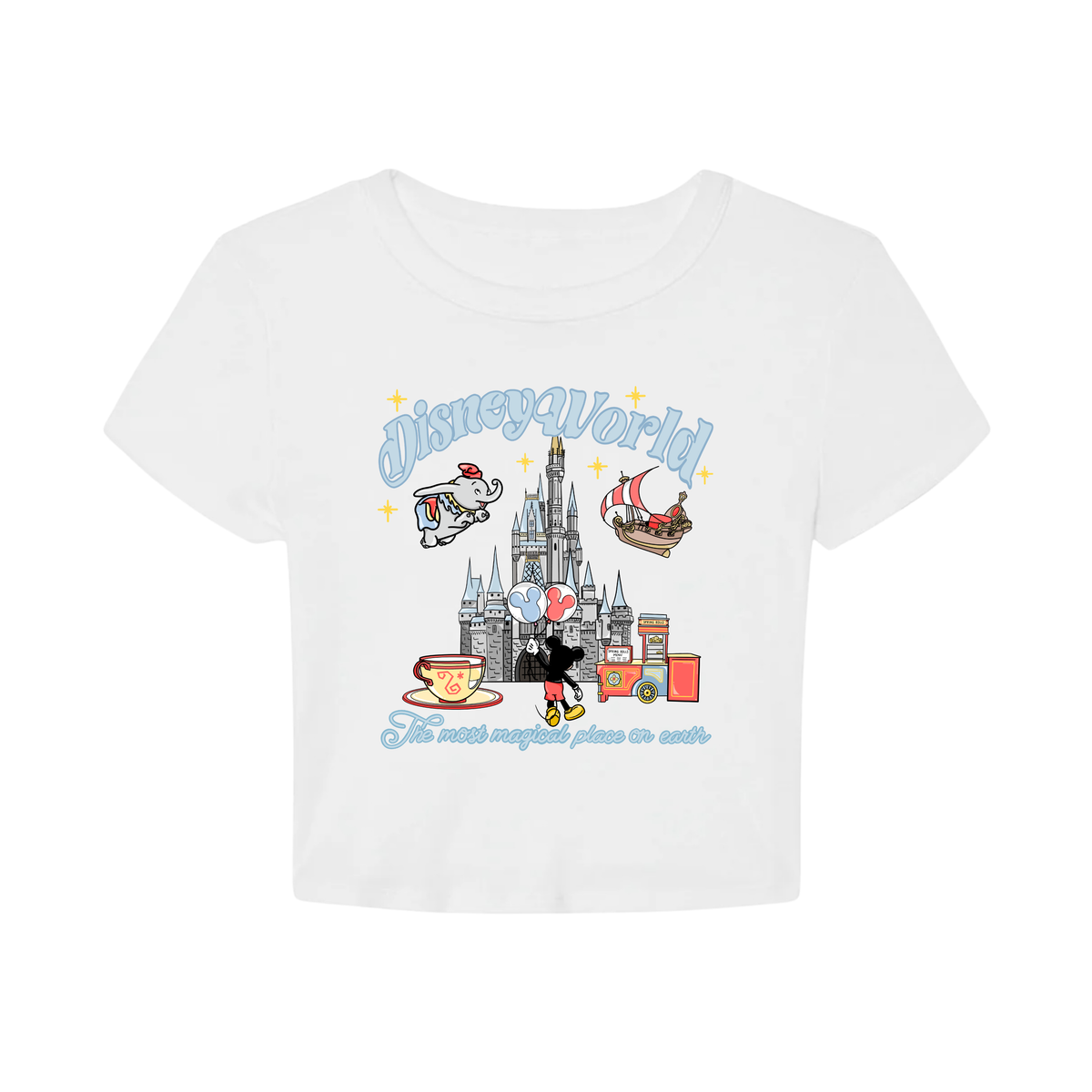BLUE WORLD ADULT BABY TEE