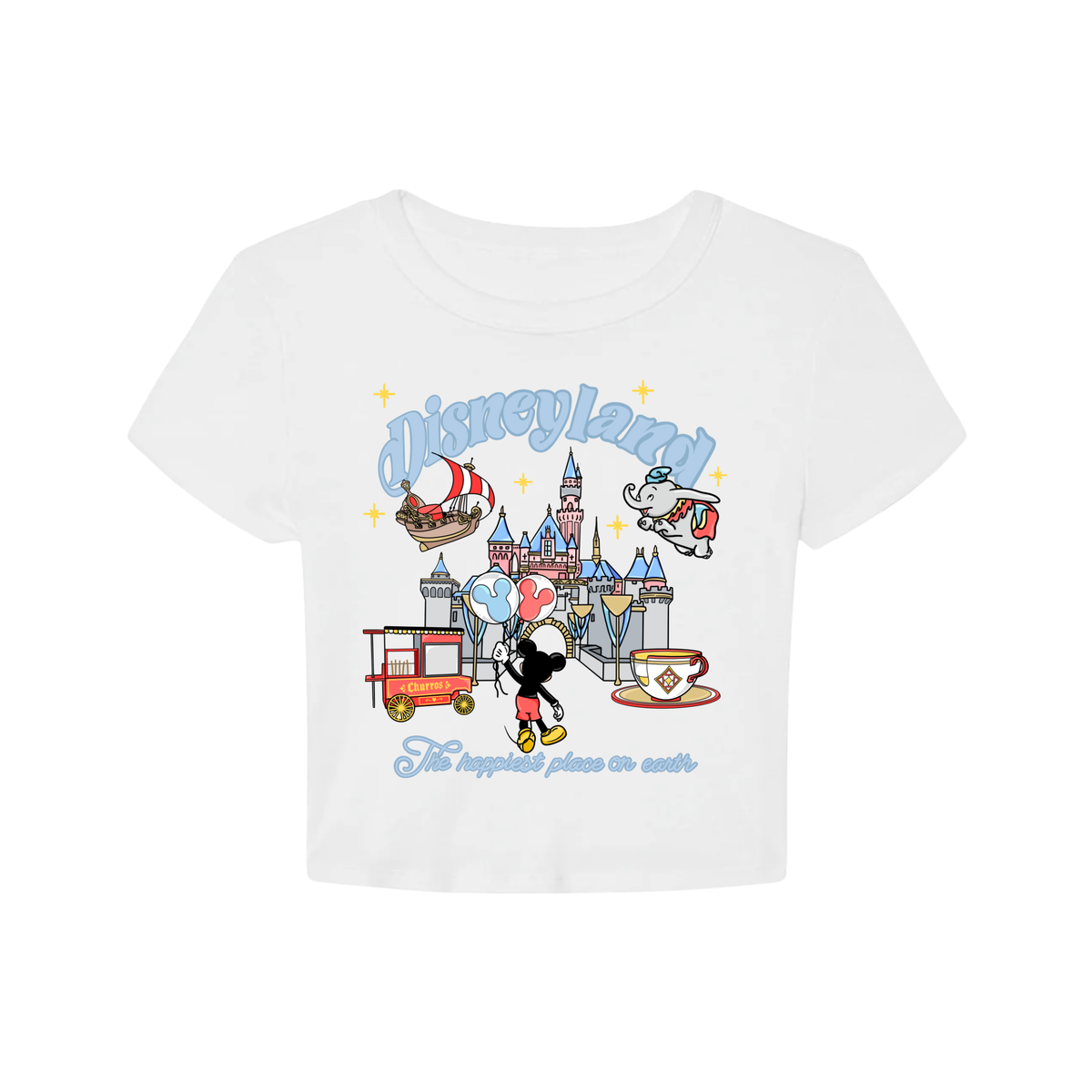 BLUE CASTEL ADULT BABY TEE
