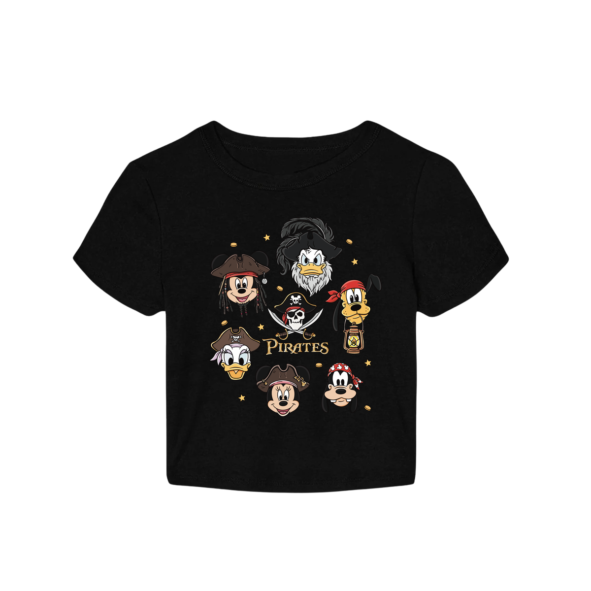 INSPIRED PIRATES ADULT BABY TEE
