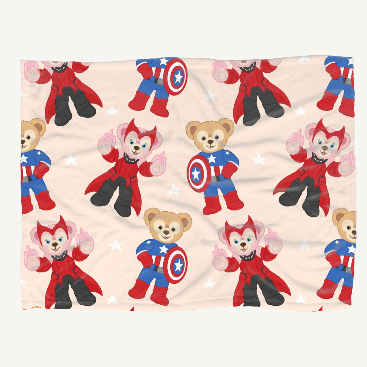 HERO BEARS BLANKET (PRE-ORDER TAT 4/5 WEEKS)