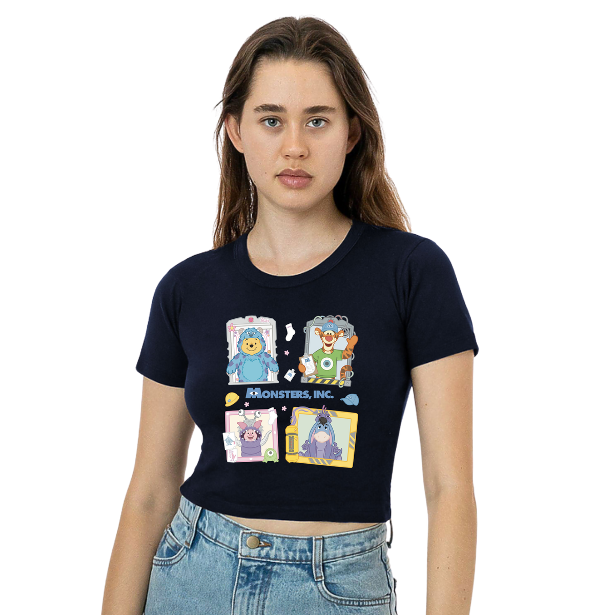 MONSTERS ADULT BABY TEE