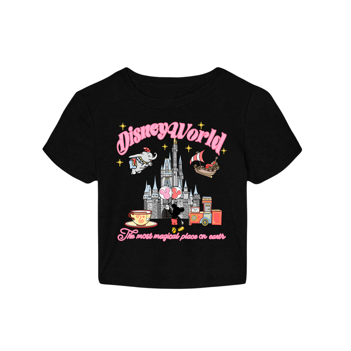 WORLD CASTLE ADULT BABY TEE