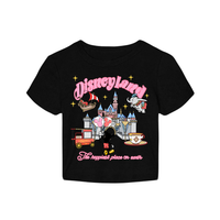 PINK CASTLE ADULT BABY TEE