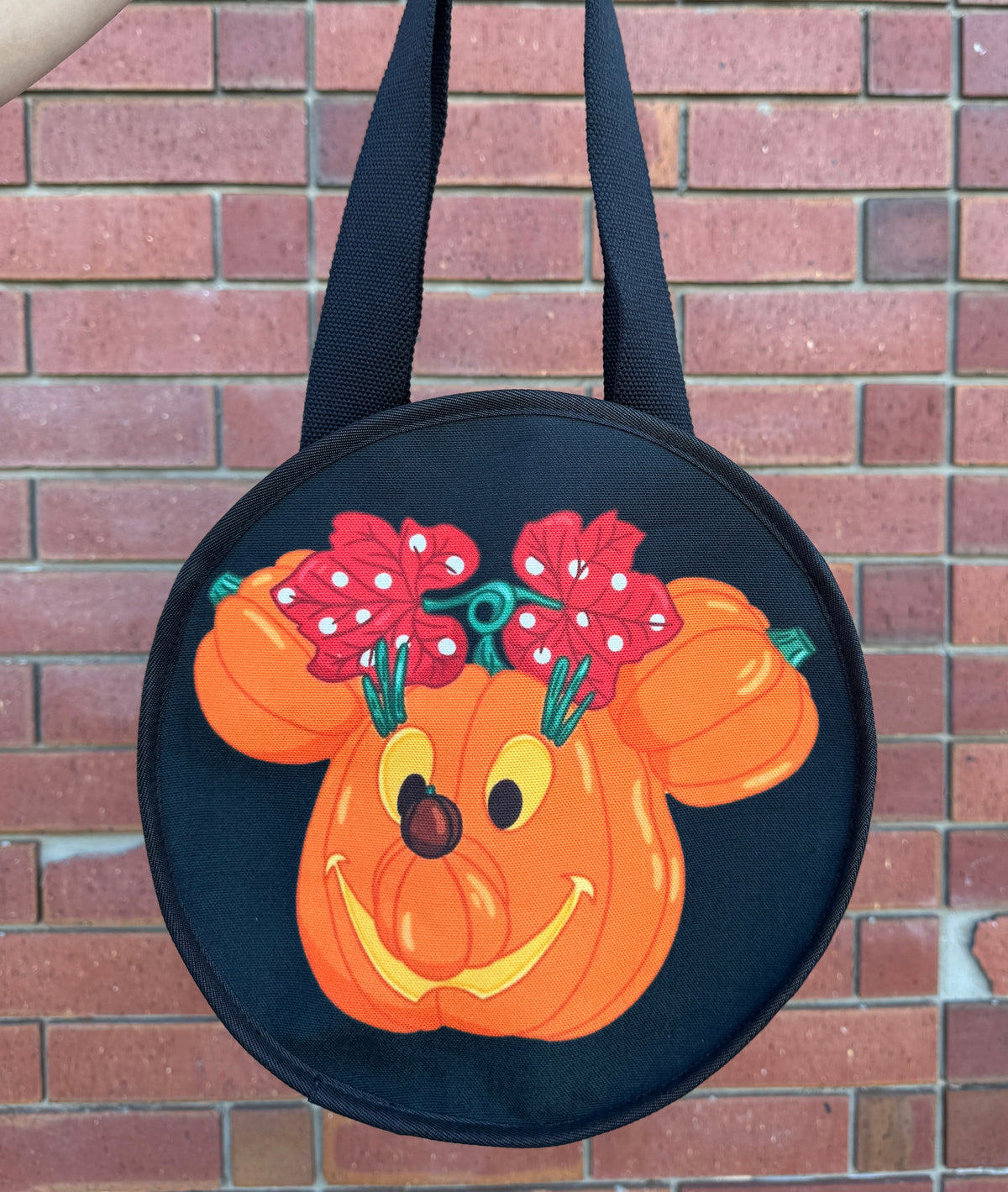 PUMPKIN MINI TOTE BAG (SHIPS LATE AUG)