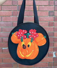 PUMPKIN MINI TOTE BAG (SHIPS LATE AUG)