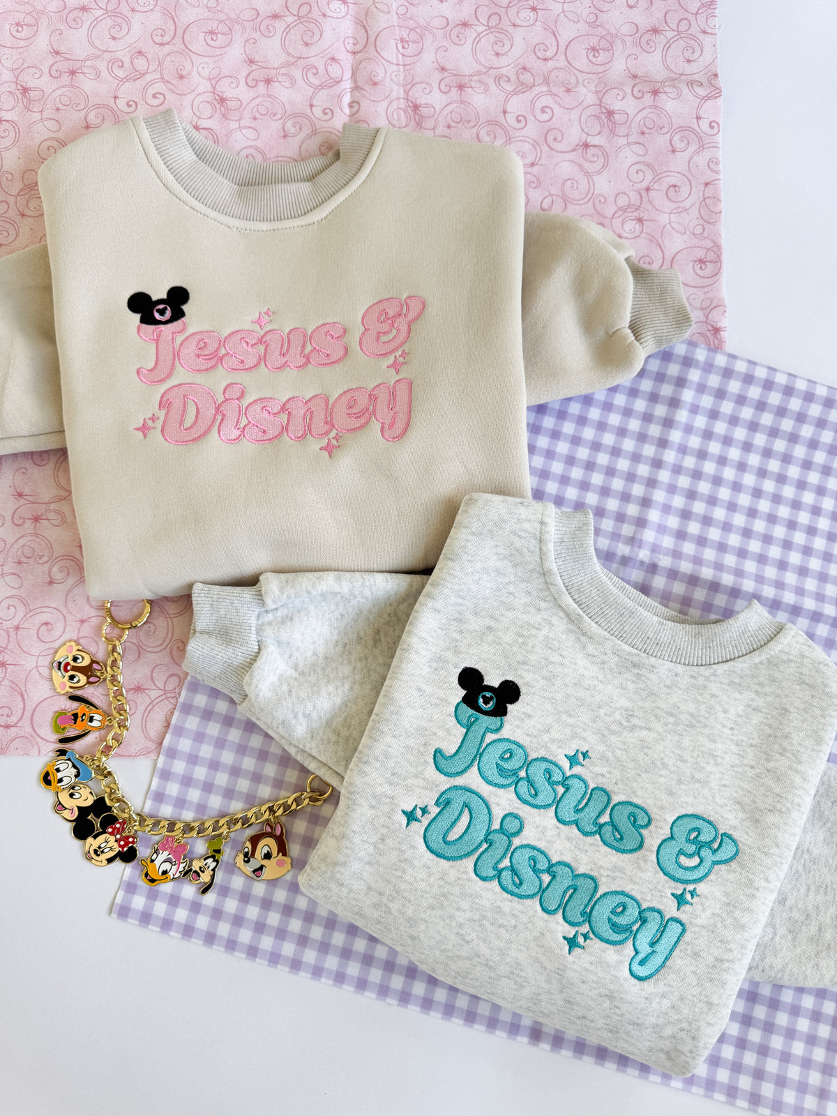 JESUS & DSNY KIDS CREWNECK (TAT 3/5 WEEKS)