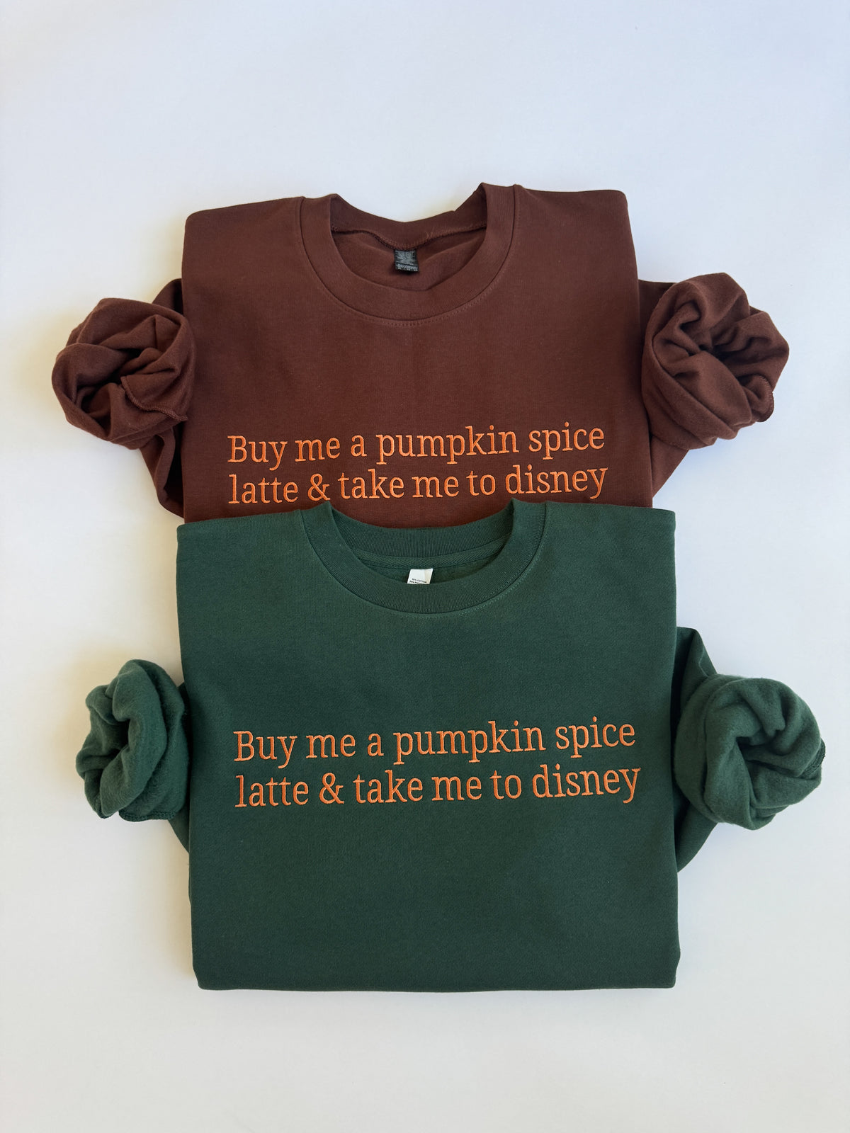 PUMPKIN SPICE CREWNECK (TAT 3/5 WEEKS)