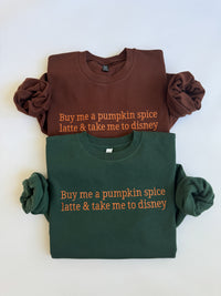 PUMPKIN SPICE CREWNECK (TAT 3/5 WEEKS)