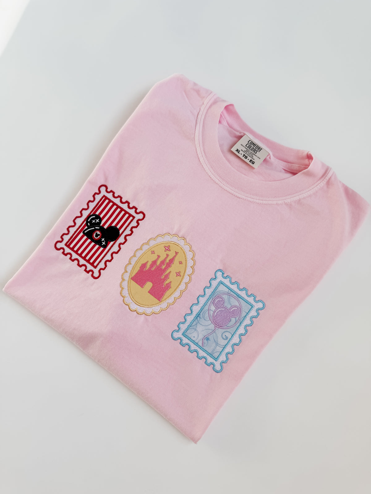 EMBROIDERED STAMP #2 T-SHIRT