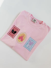 EMBROIDERED STAMP #2 T-SHIRT