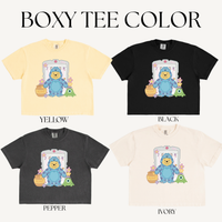 BOO FLOWER ADULT BOXY T-SHIRT