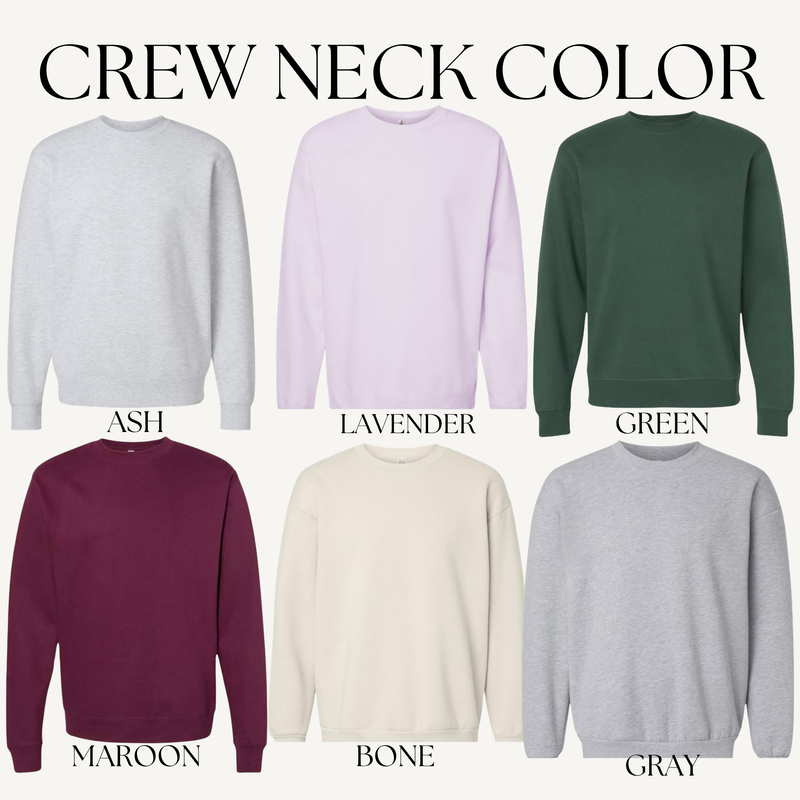 INSPIRED NBC CREWNECK (TAT 3/5 WEEKS)