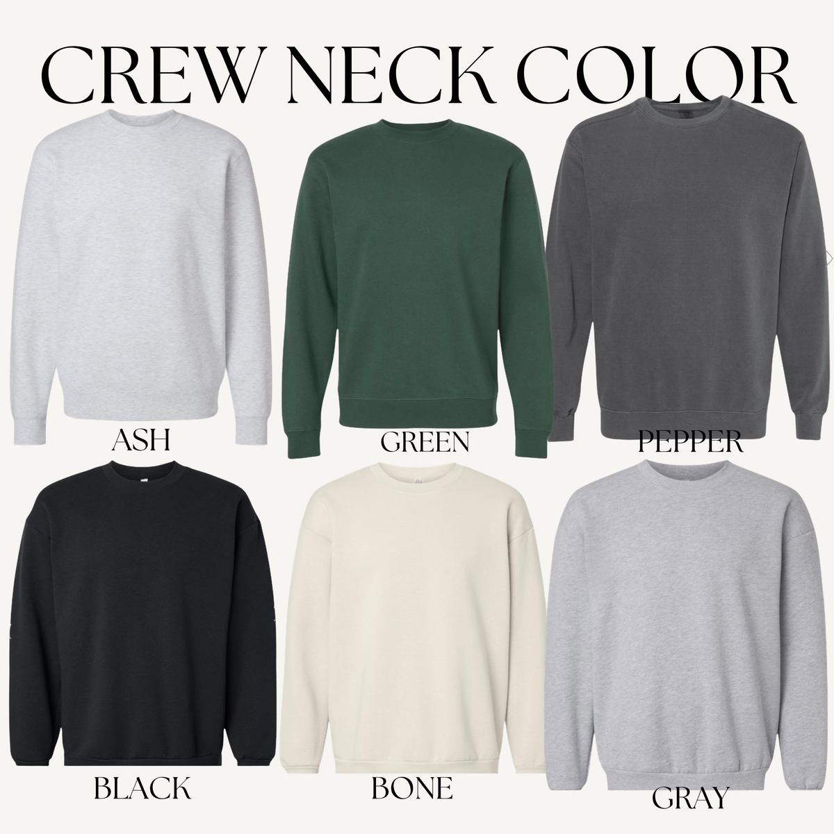 SPOOKY ON MAIN CREWNECK (TAT 3/5 WEEKS)