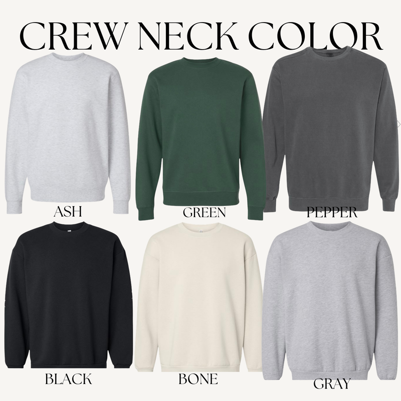 SPOOKY ON MAIN CREWNECK (TAT 3/5 WEEKS)