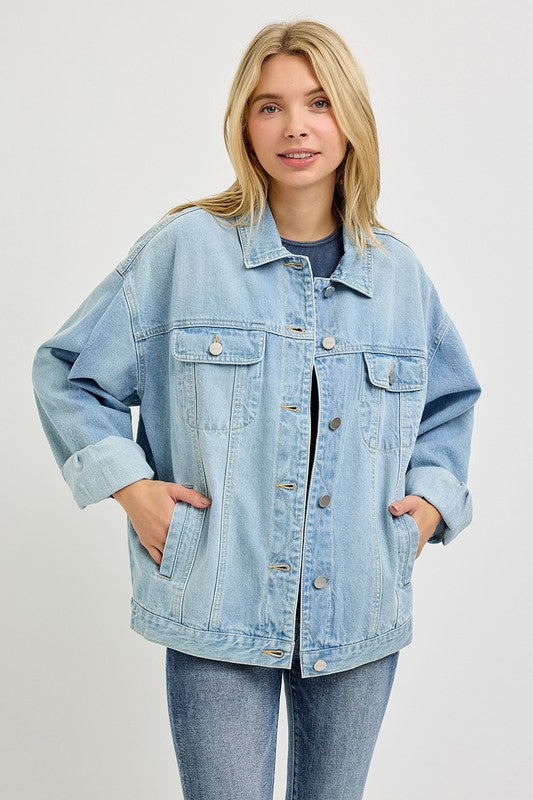 JINGLE JEAN JACKET (OVERSIZE)