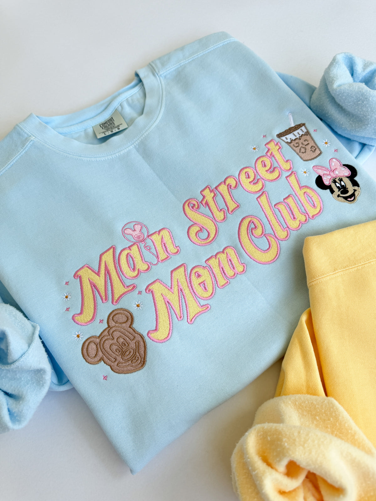 YELLOW STREET CREW NECK
