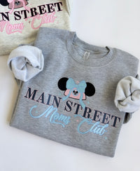 M-STREET BLUE CREW NECK