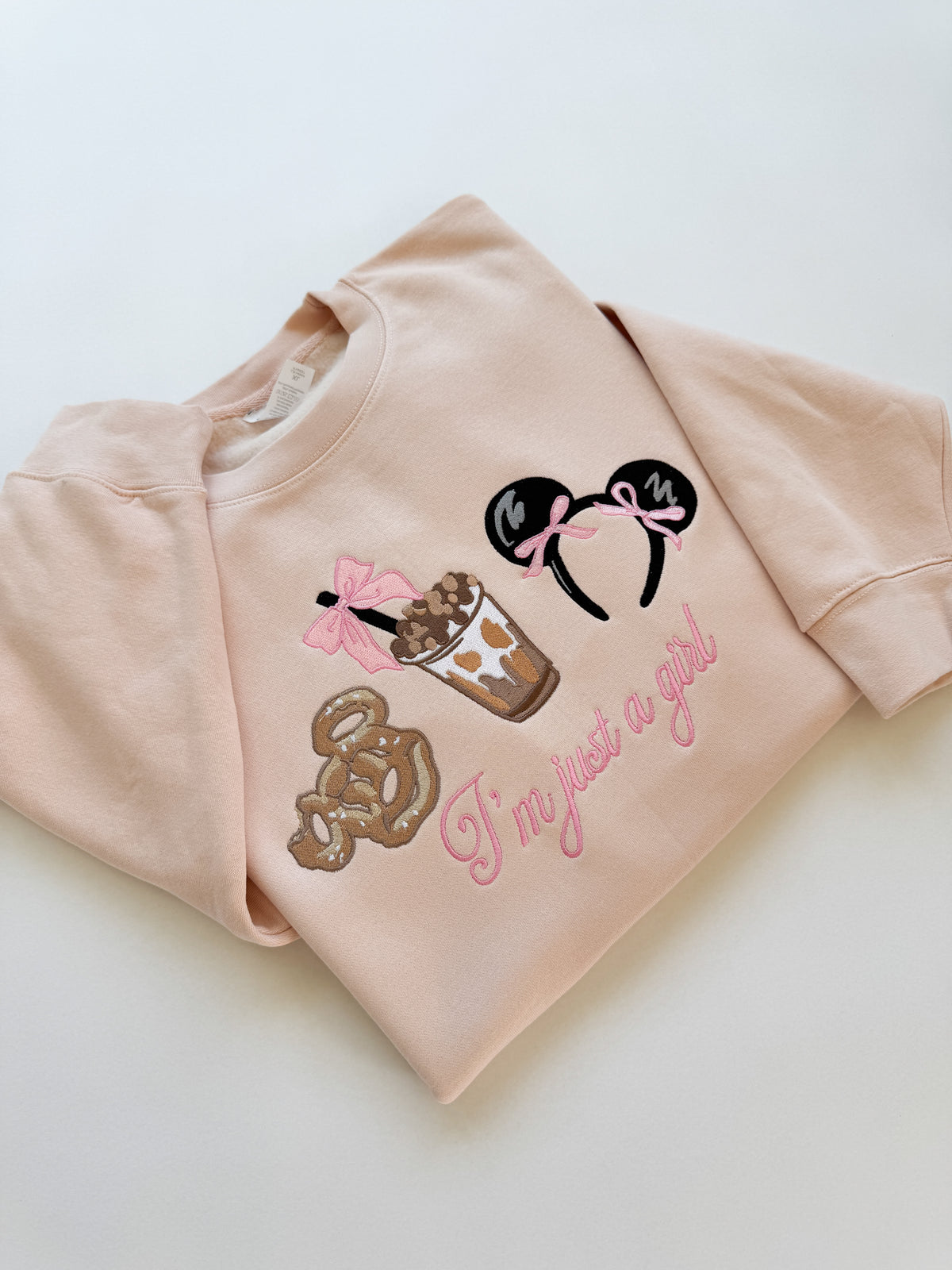 JUST A GIRL CREW NECK
