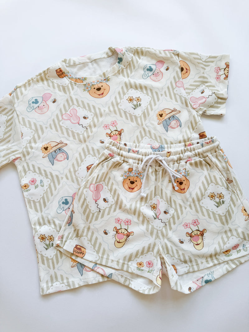 HONEY FLOWER WAFFLE SET (PRE-ORDER SHIPS MID/END NOV)