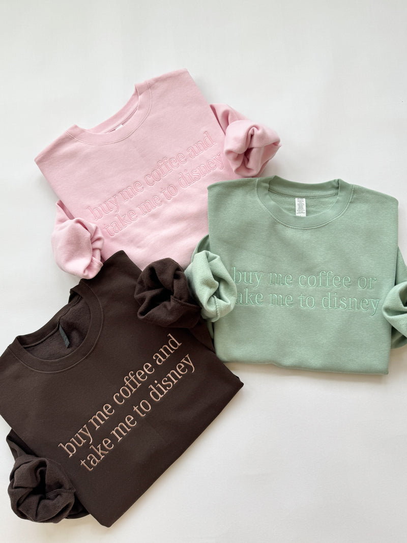 COFFEE / MATCHA CREW NECK