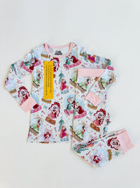 PINK GIRLS PJ SET