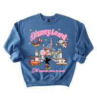 PINK CASTLE ADULT CREWNECK